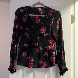 H&M floral blouse